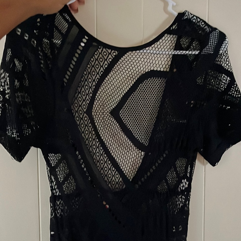 Sheer Black Jumpsuit